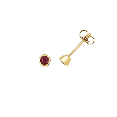 Ruby Earring Studs